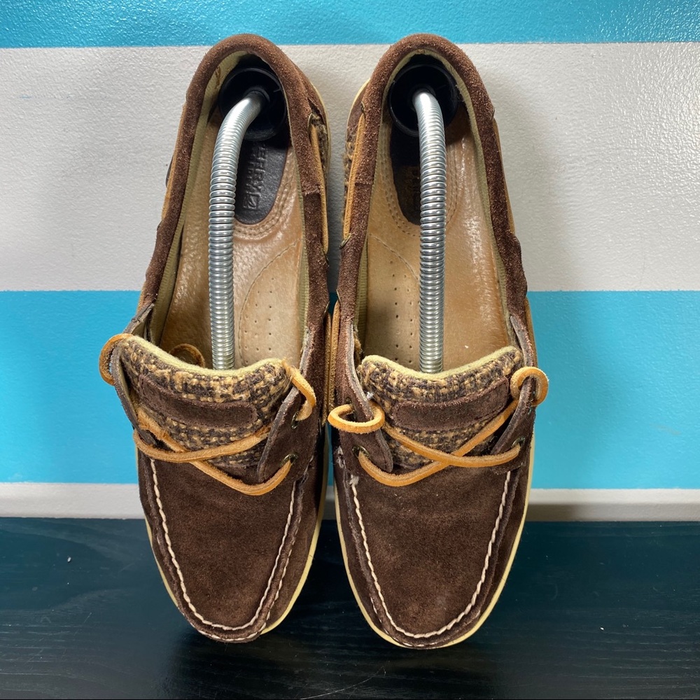 Sperry top sider soft suede shoes - Picture 7 of 8